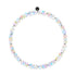 Rosée du matin | Argent sterling 925 | Papillon blanc arc-en-ciel